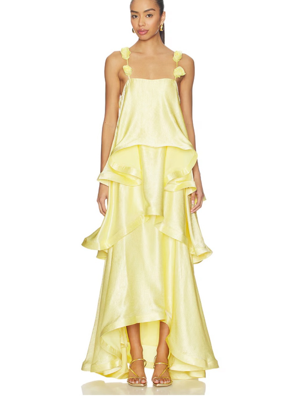 Elliatt Thalia Gown in Butter Yellow